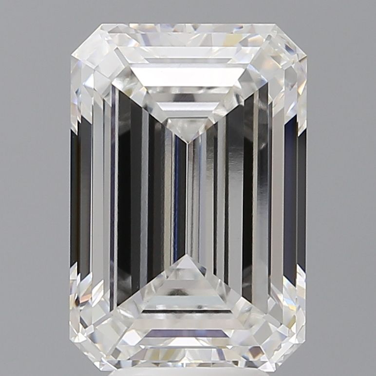 6.05 ct. emerald Lab Grown Diamond front image