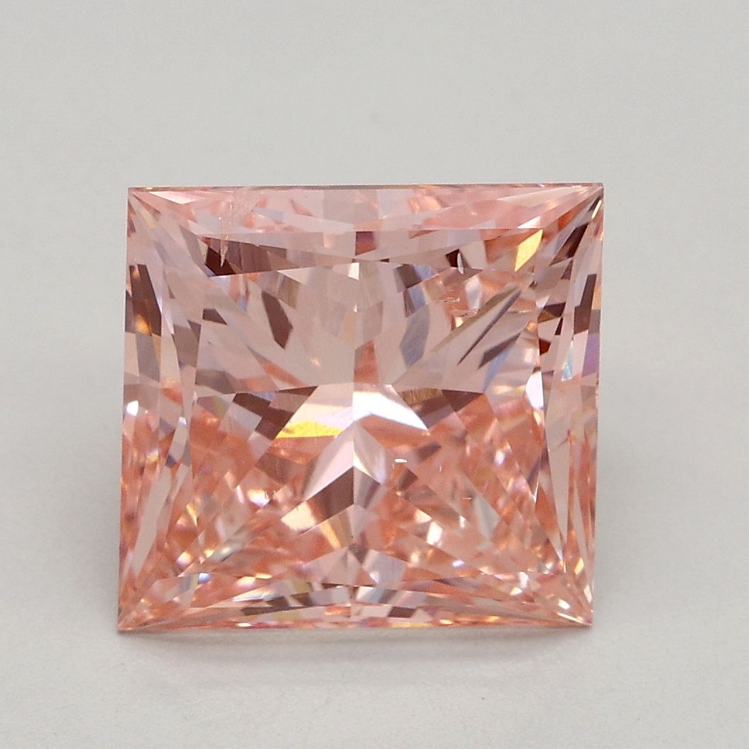 2.97 ct. princess Lab Grown Diamond front image