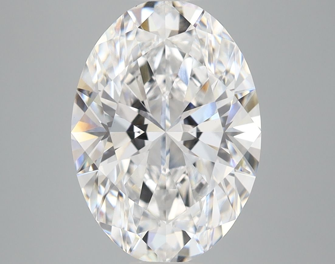 3.57 ct. oval Lab Grown Diamond front image