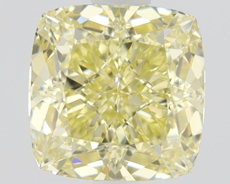 Diament 0.63 ct Fancy Yellow/VS2