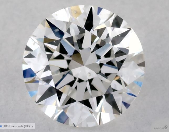 0.56 ct Round diamond
