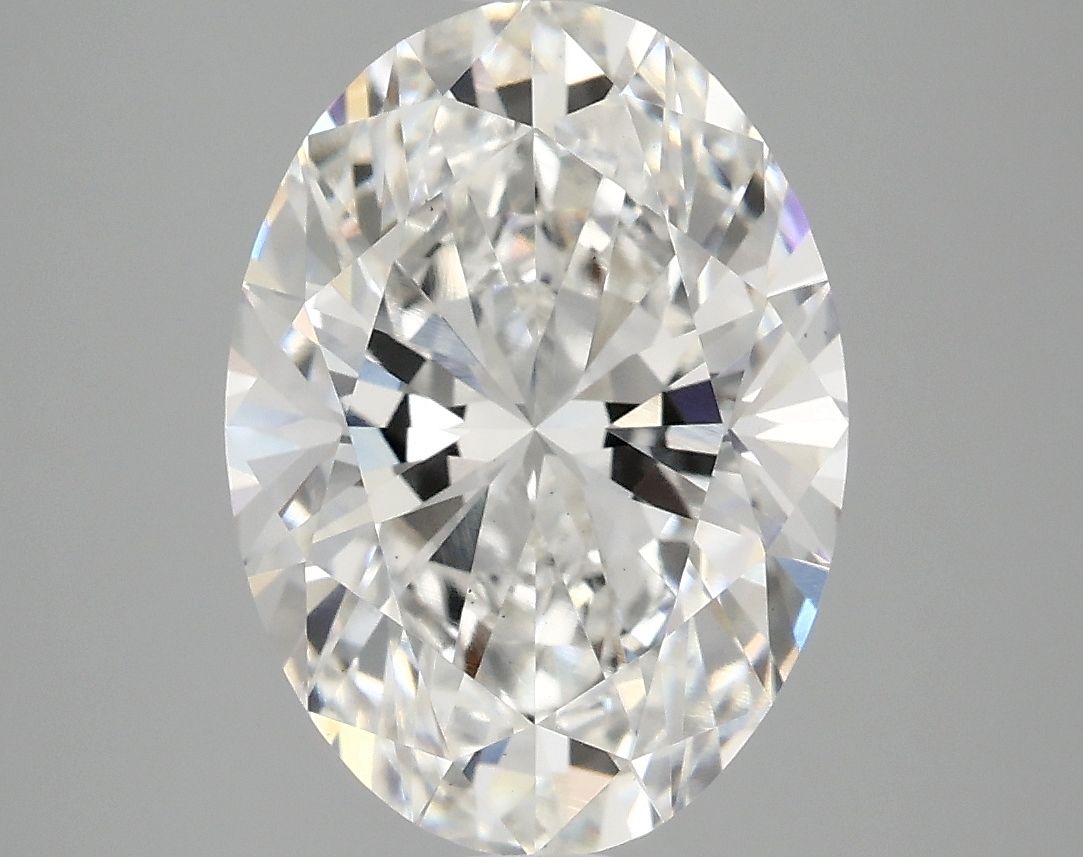 4.10 ct. oval Lab Grown Diamond front image