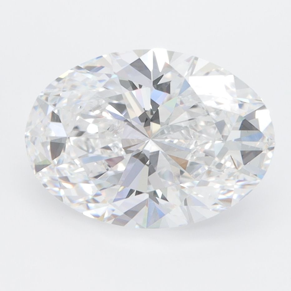 2.67 ct. oval Lab Grown Diamond front image