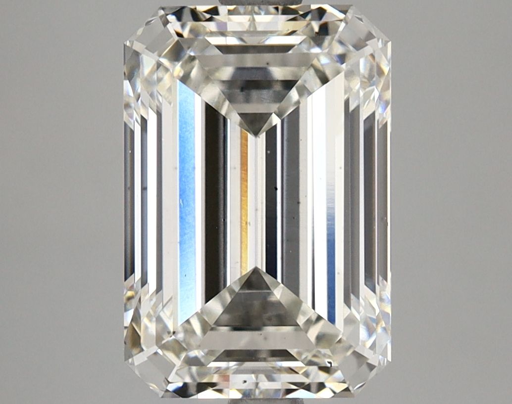 3.90 ct. emerald Lab Grown Diamond front image