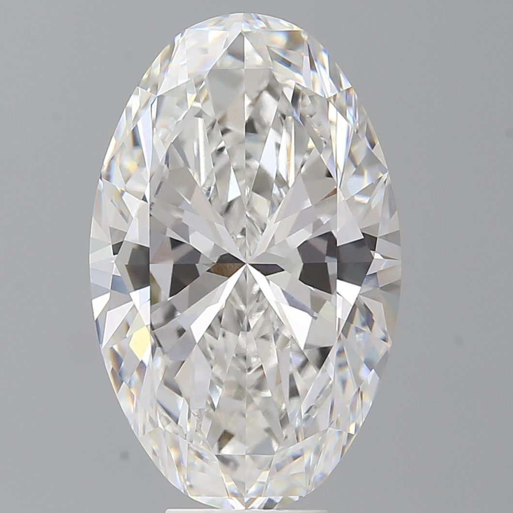 9.05 ct. oval Lab Grown Diamond front image