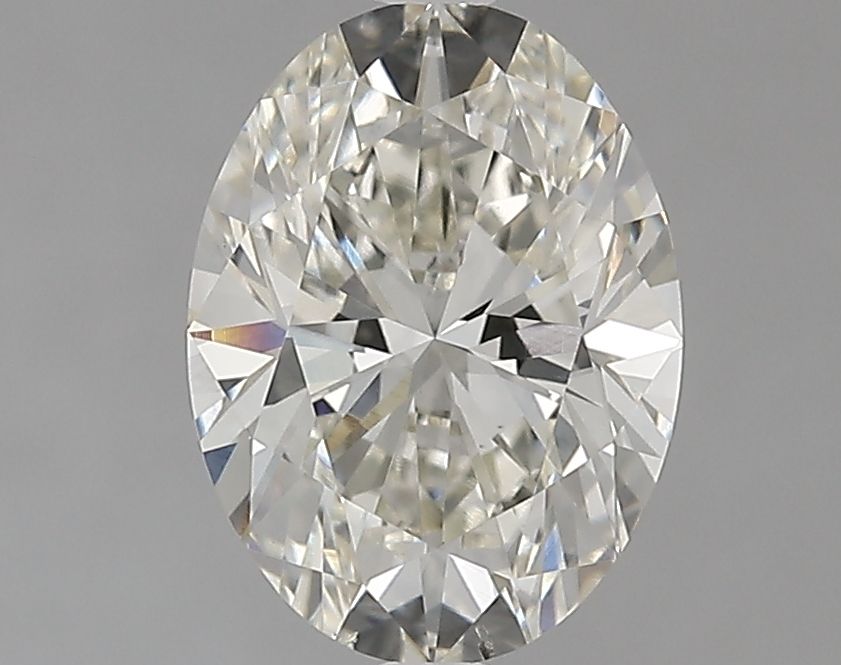 2.01 ct. oval Lab Grown Diamond front image