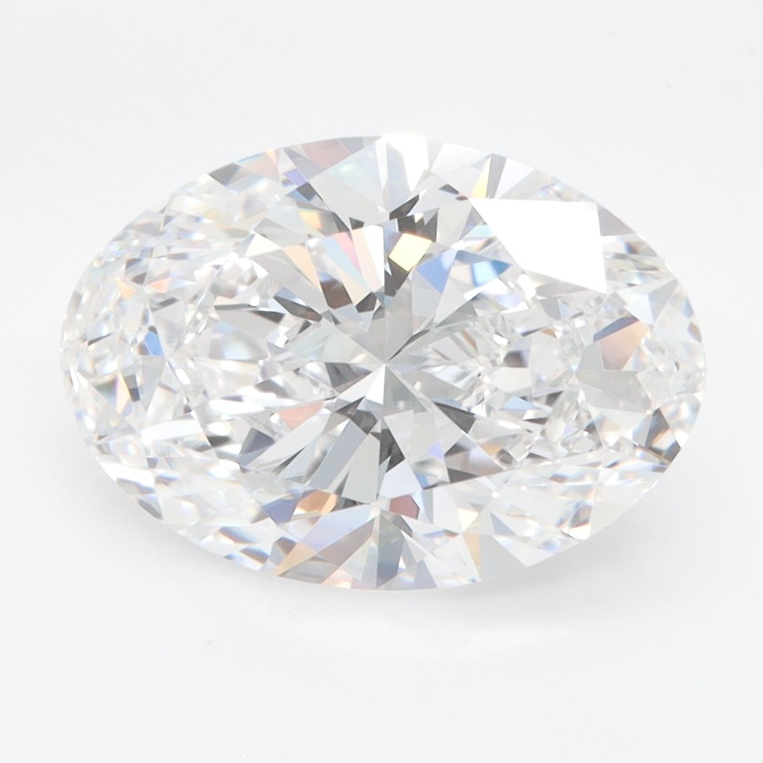 4.04 ct. oval Lab Grown Diamond front image
