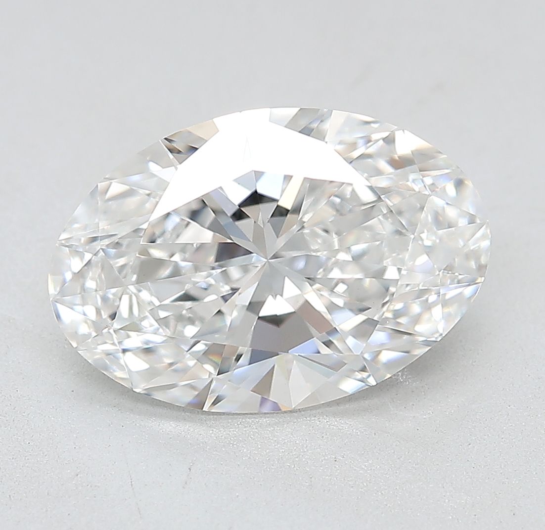 3.09 ct. oval Lab Grown Diamond front image