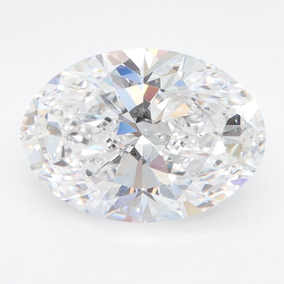 3.00 ct. oval Lab Grown Diamond front image