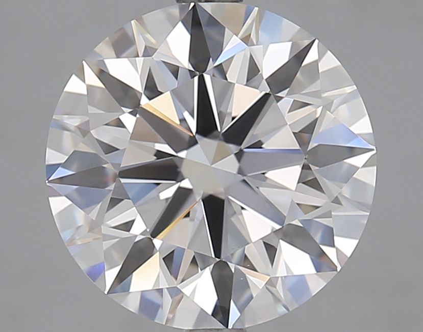 Diamant Rond 4.52 ct - Couleur D - Pureté VS1
