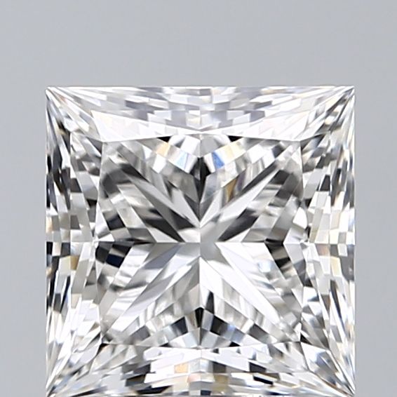1.55 ct. princess Lab Grown Diamond front image