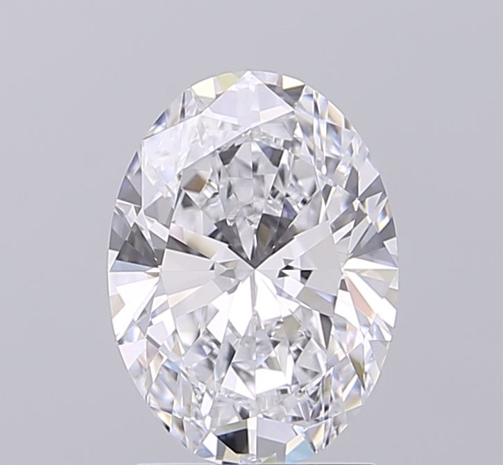 2.02 ct. oval Lab Grown Diamond front image
