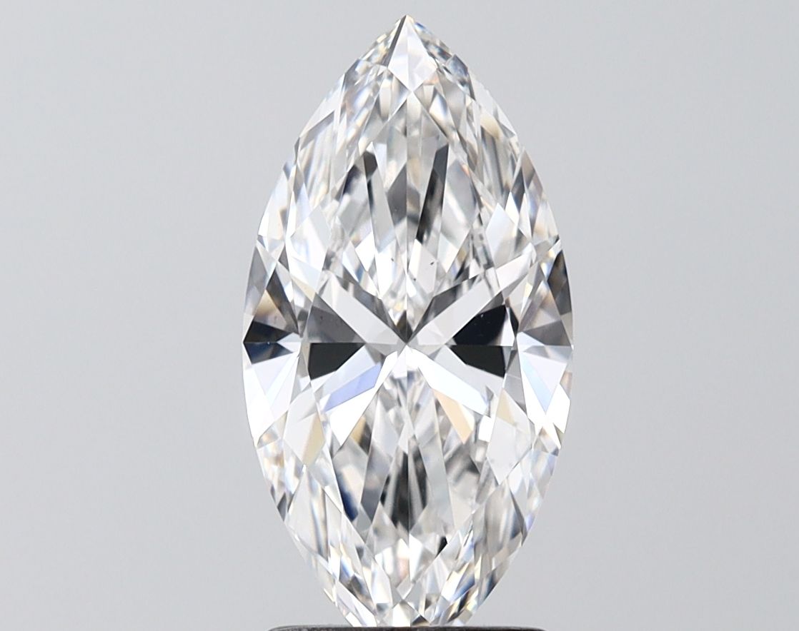 2.10 ct. marquise Lab Grown Diamond front image