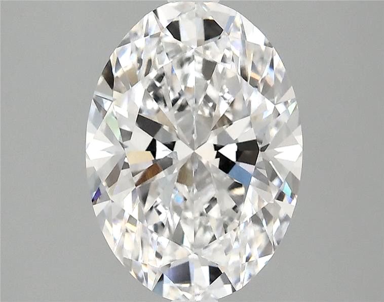 4.08 ct. oval Lab Grown Diamond front image