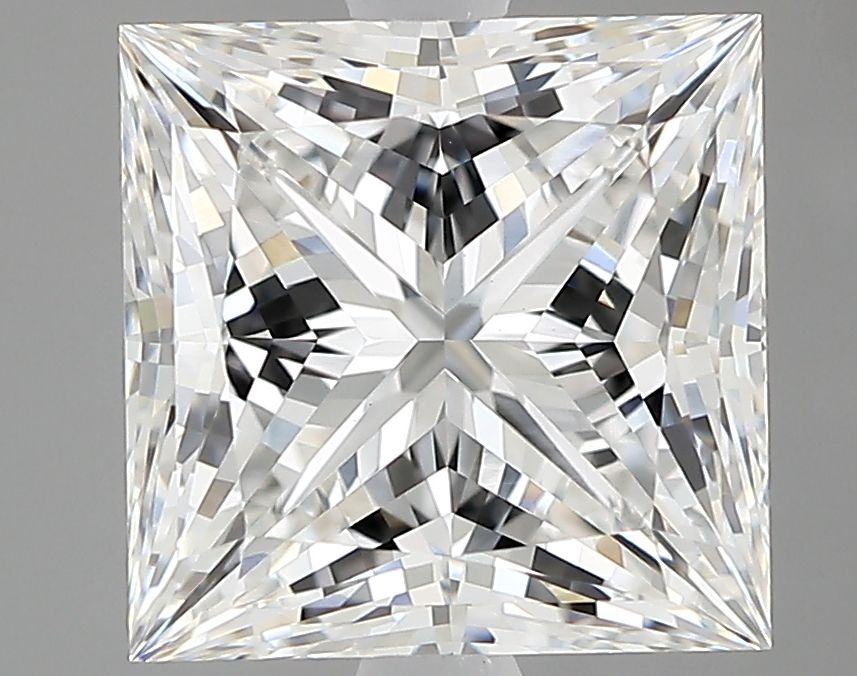 3.04 ct. princess Lab Grown Diamond front image