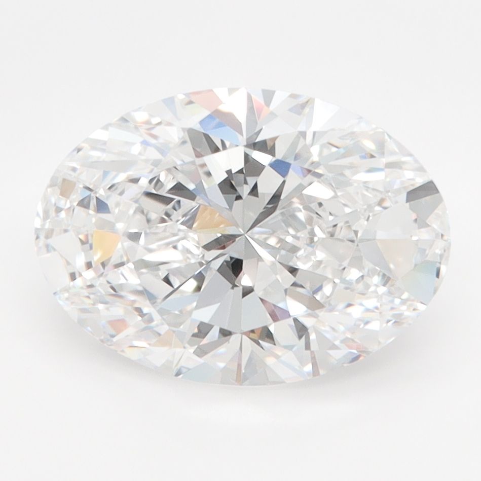 3.01 ct. oval Lab Grown Diamond front image
