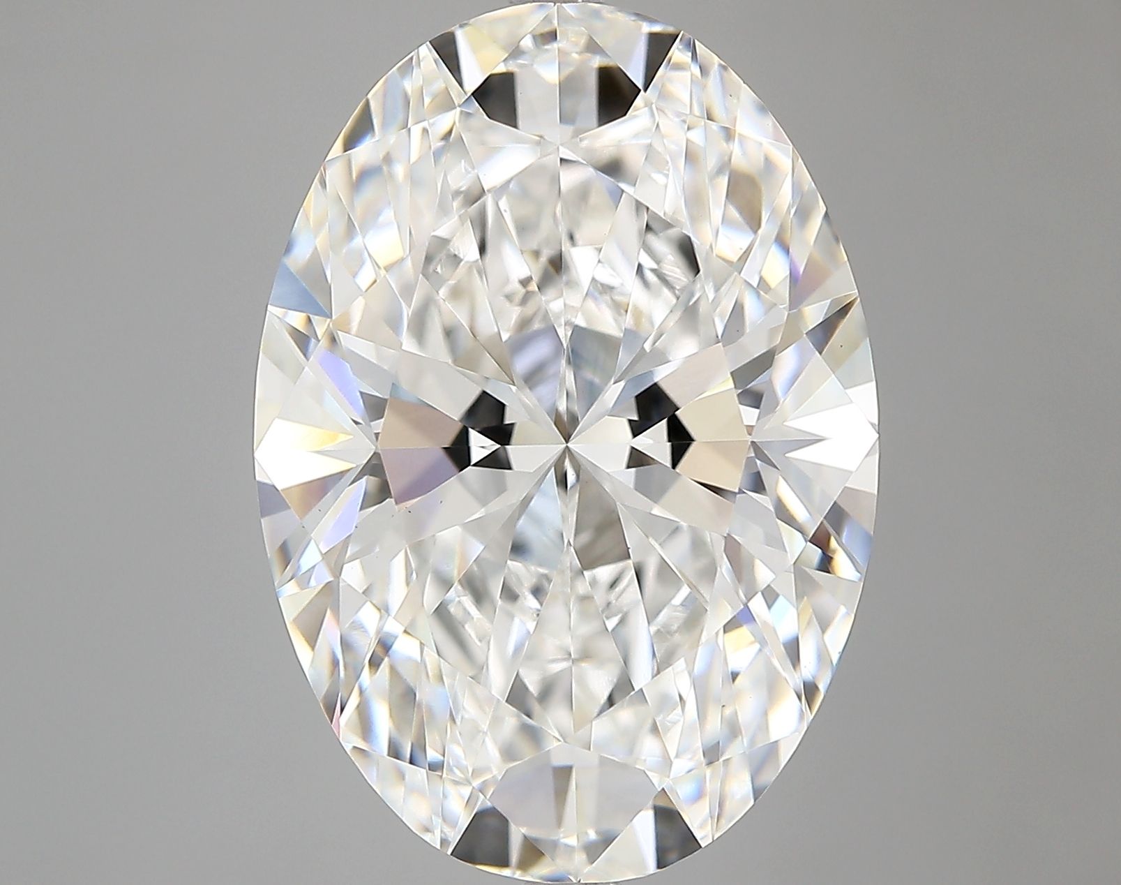 9.22 ct. oval Lab Grown Diamond front image