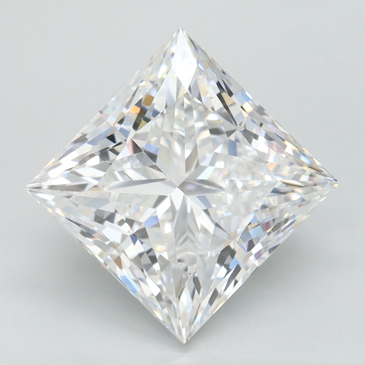 4.09 ct. princess Lab Grown Diamond front image