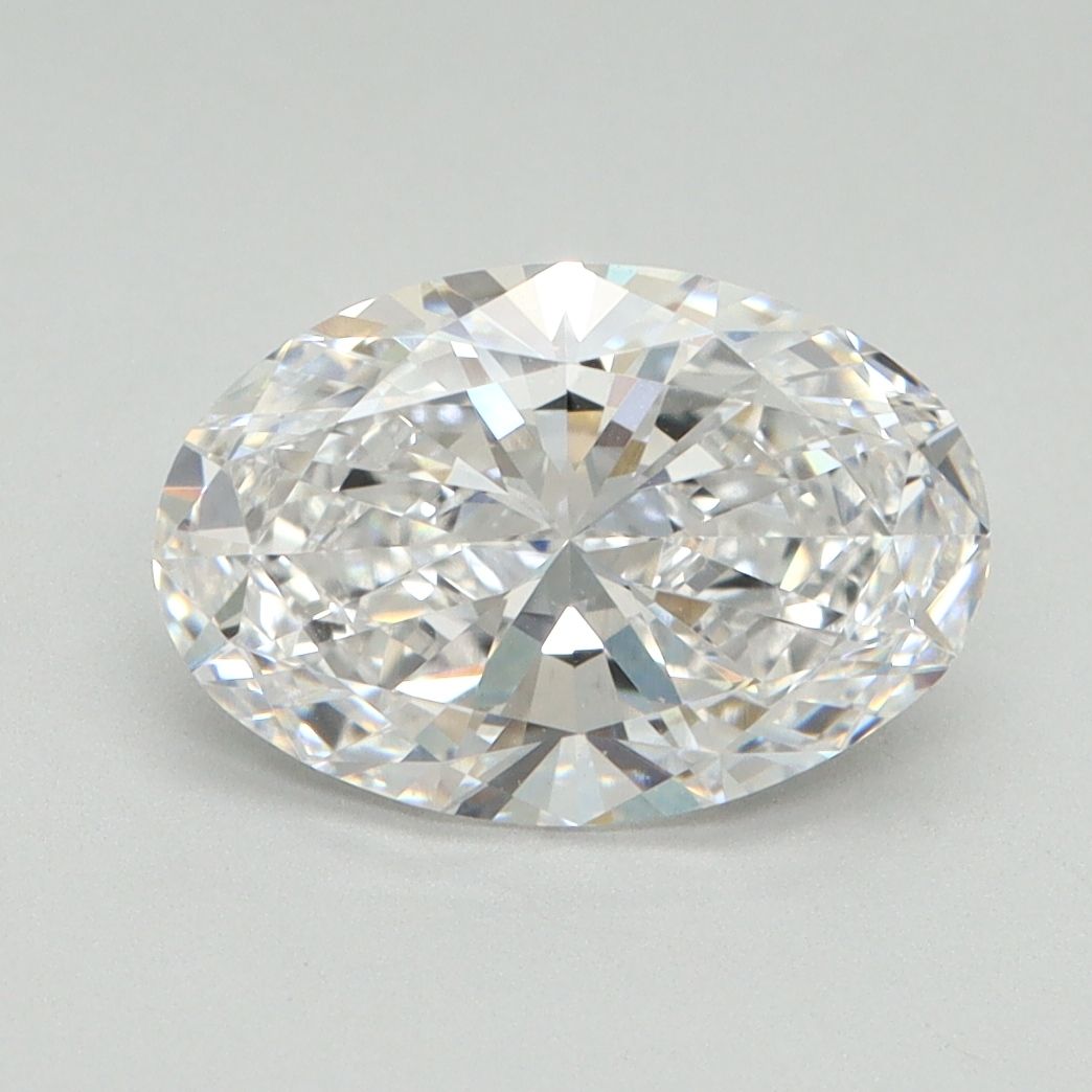 2.10 ct. oval Lab Grown Diamond front image