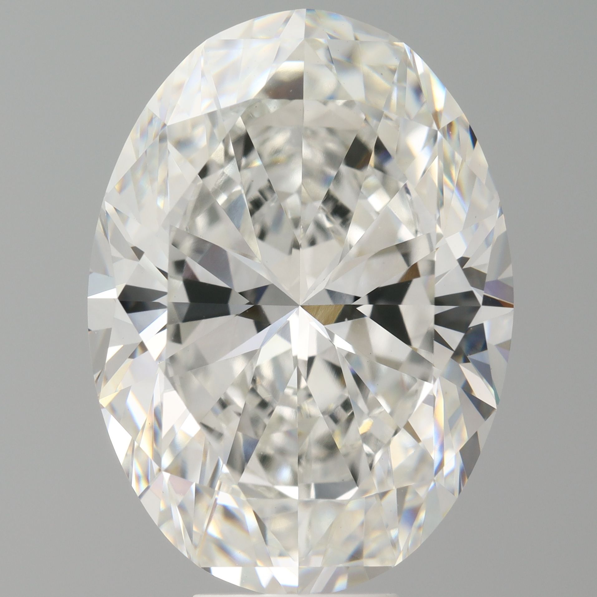 10.53 ct. oval Lab Grown Diamond front image