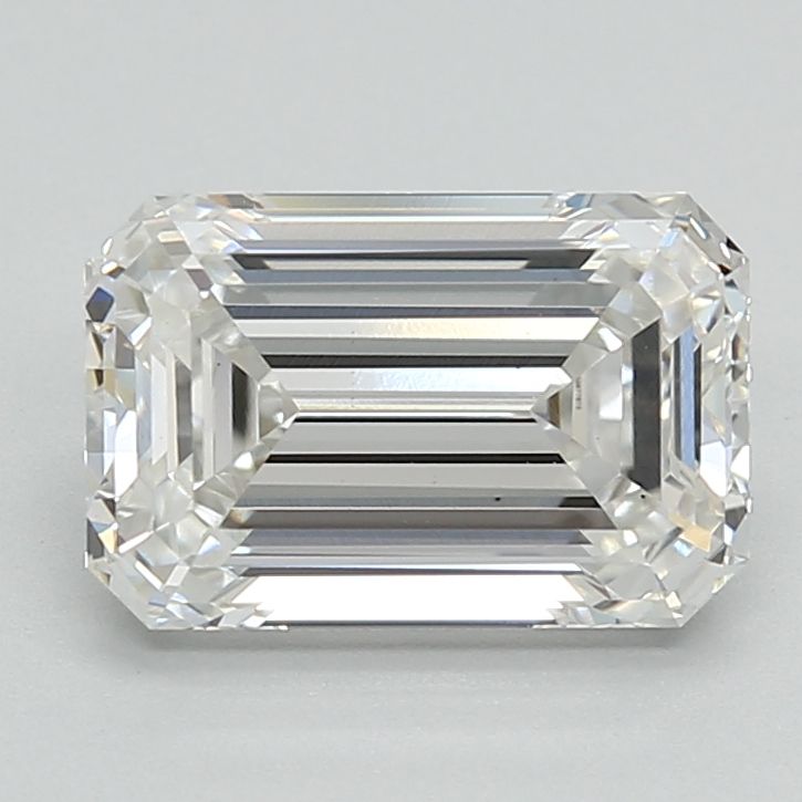 2.10 ct. emerald Lab Grown Diamond front image