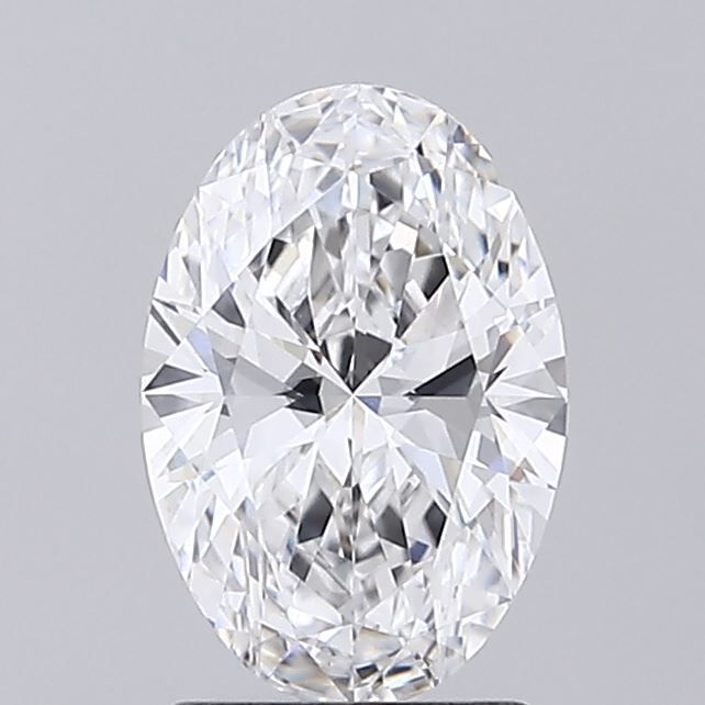 1.56 ct. oval Lab Grown Diamond front image