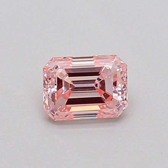 0.38 CT Fancy Intense Pink EMERALD
