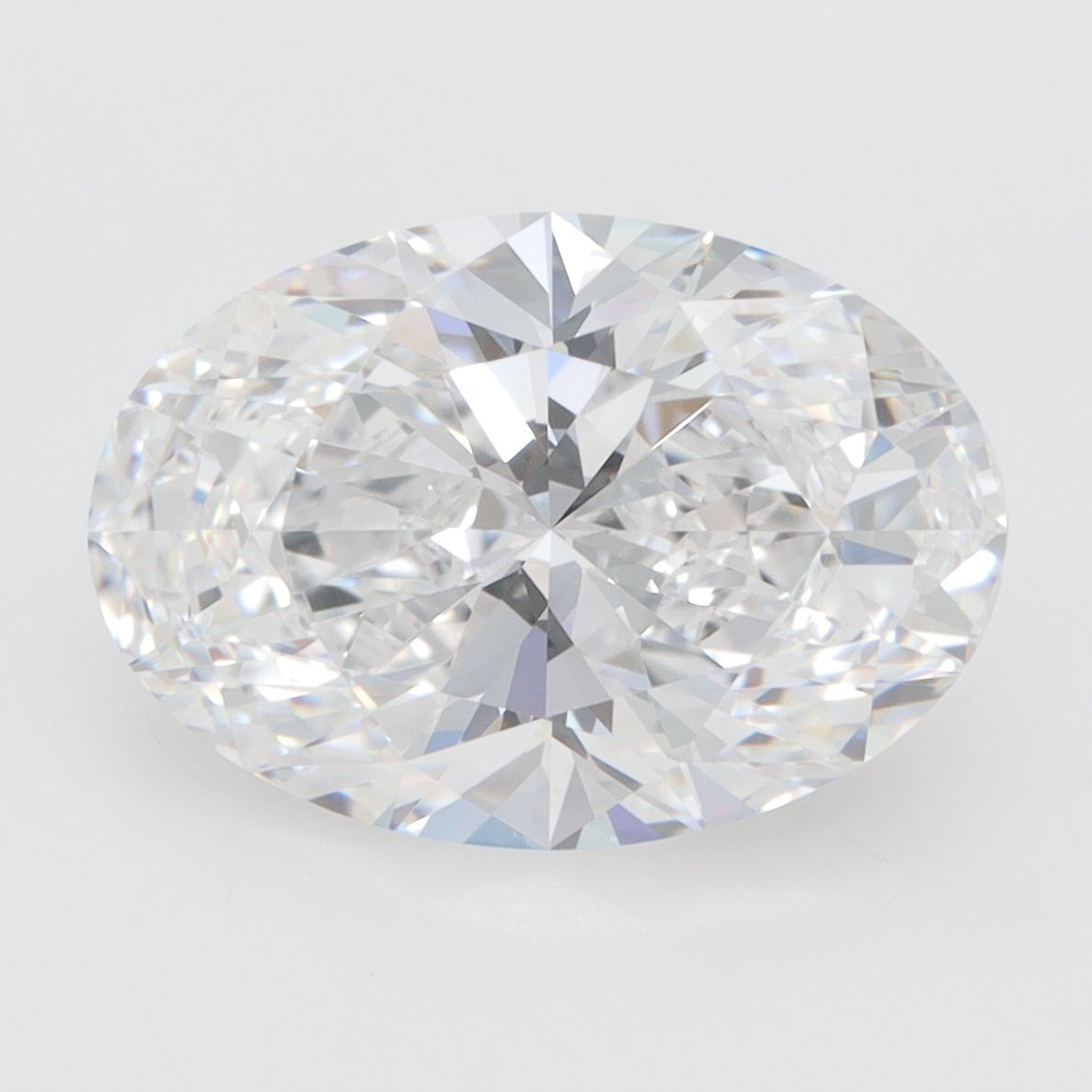 3.06 ct. oval Lab Grown Diamond front image