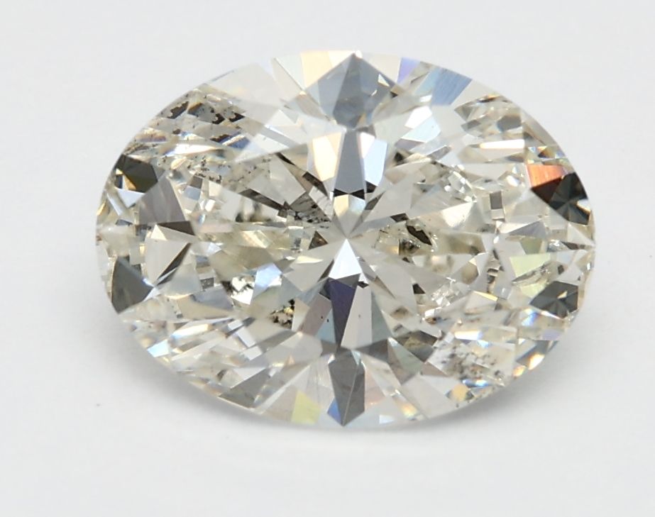 1.70 ct. oval Lab Grown Diamond front image