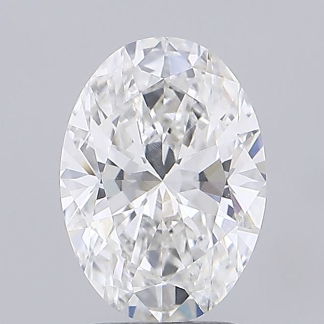 2.55 ct. oval Lab Grown Diamond front image