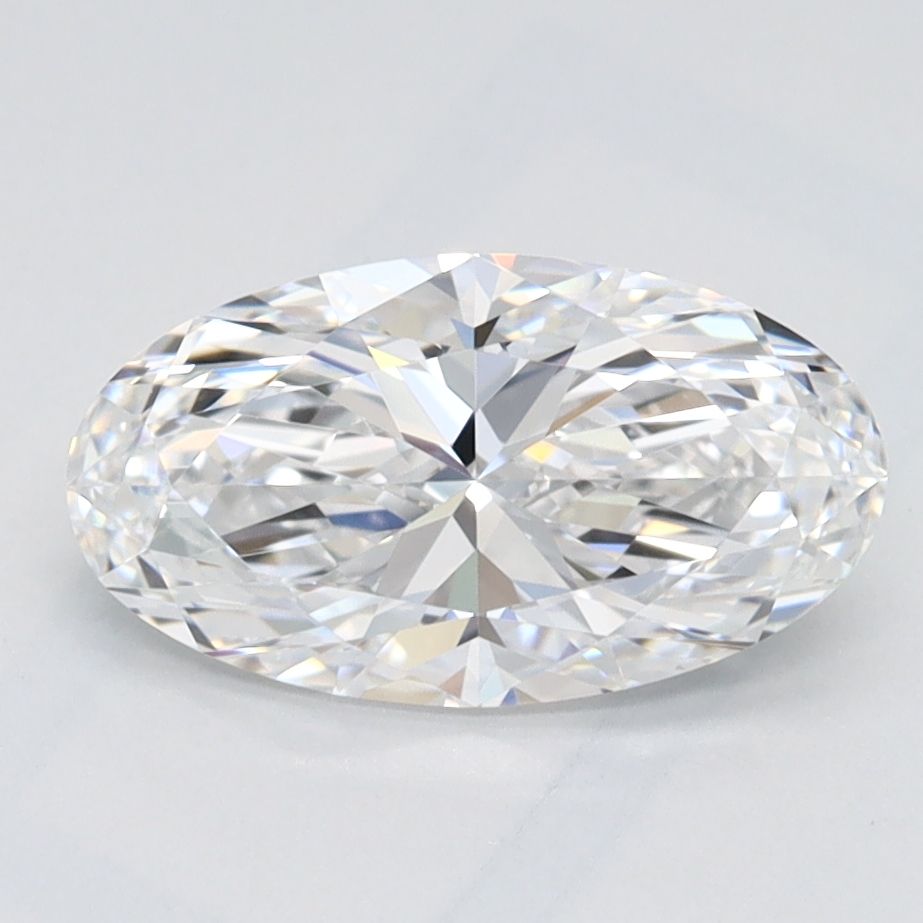 1.22 ct. oval Lab Grown Diamond front image
