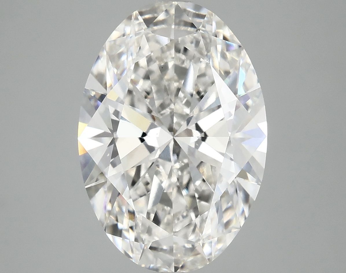 5.00 ct. oval Lab Grown Diamond front image