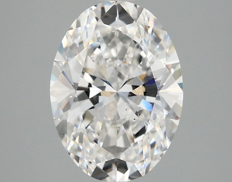 3.02 ct. oval Lab Grown Diamond front image