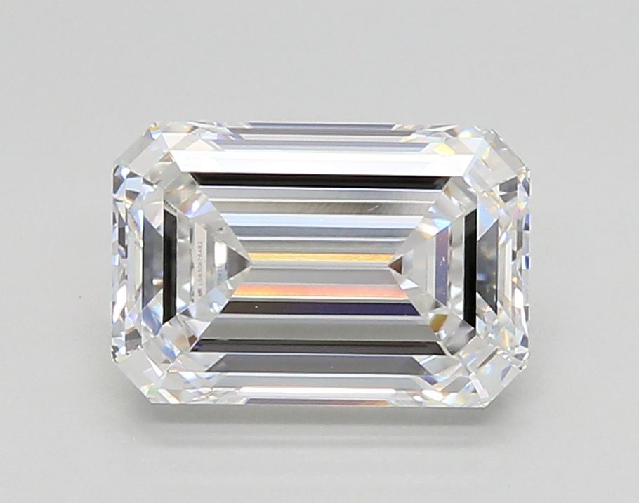 3.04 ct. emerald Lab Grown Diamond front image