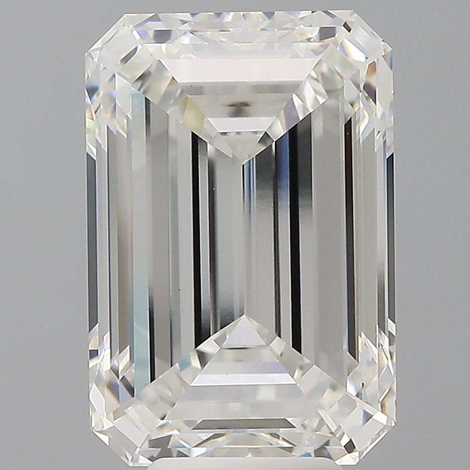 8.01 ct. emerald Lab Grown Diamond front image
