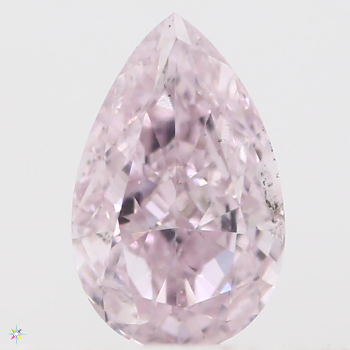 Diament 0.19 ct Fancy Purplish Pink/SI1