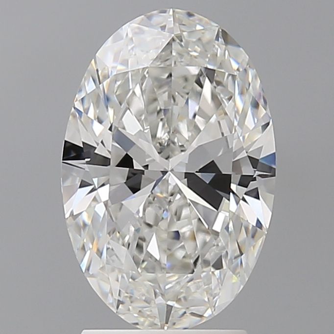 2.58 ct. oval Lab Grown Diamond front image