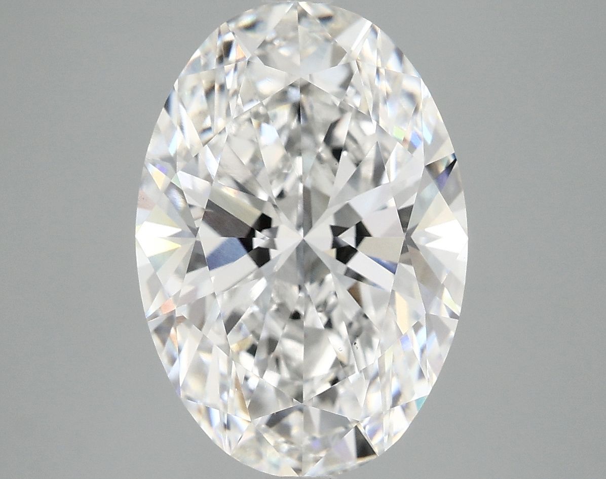 5.03 ct. oval Lab Grown Diamond front image