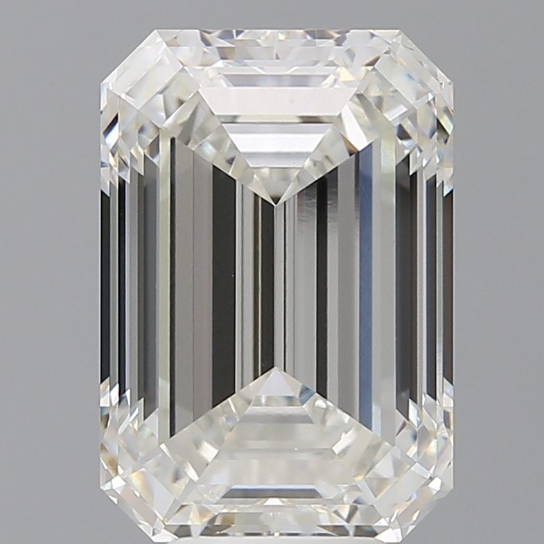 7.07 ct. emerald Lab Grown Diamond front image
