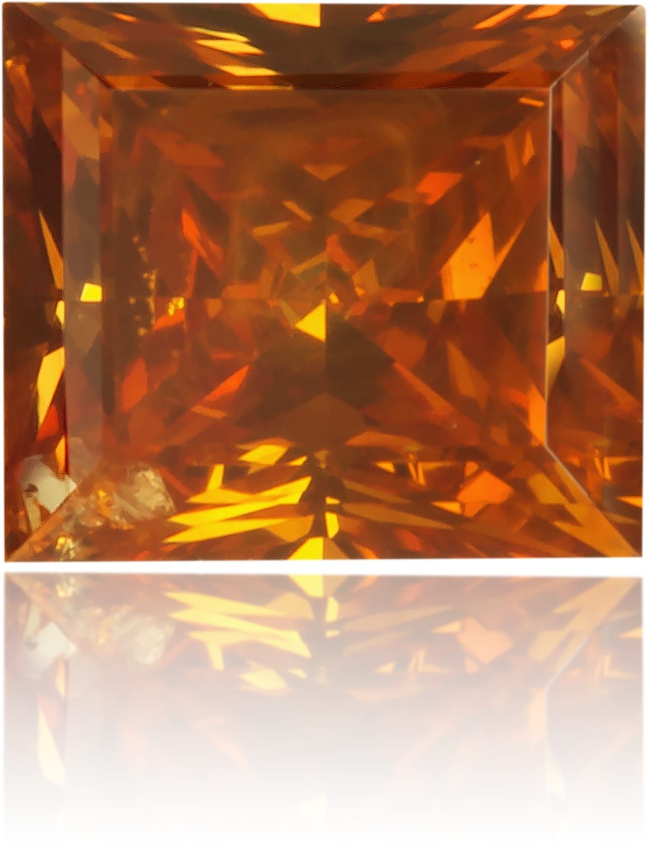 Diament 0.4 ct Fancy Orange/I1