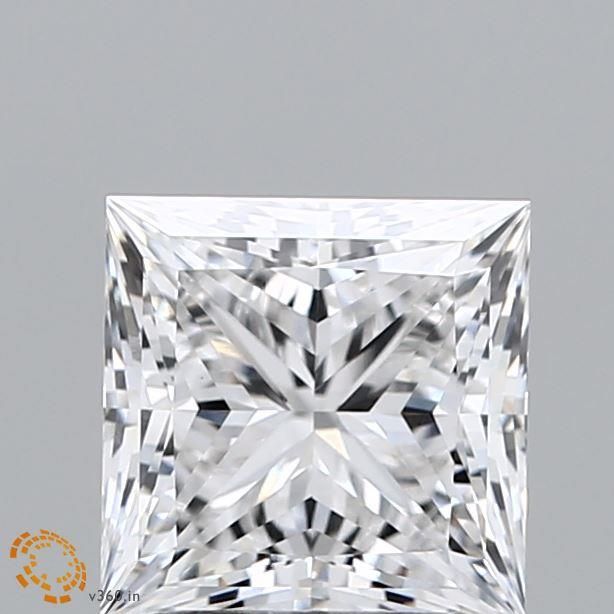 1.90 ct. princess Lab Grown Diamond front image