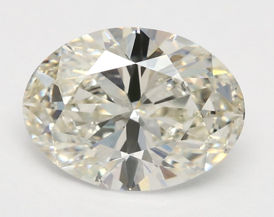 2.01 ct. oval Lab Grown Diamond front image