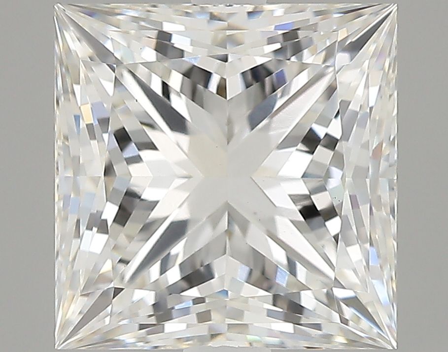 3.24 ct. princess Lab Grown Diamond front image