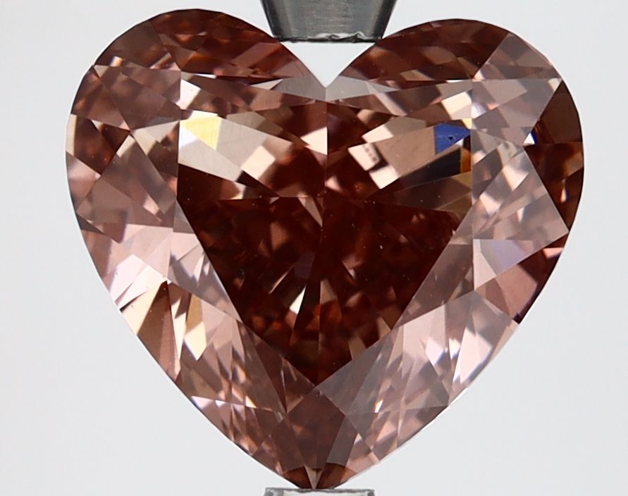 4.14 ct. heart Lab Grown Diamond front image
