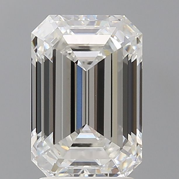 3.01 ct. emerald Lab Grown Diamond front image