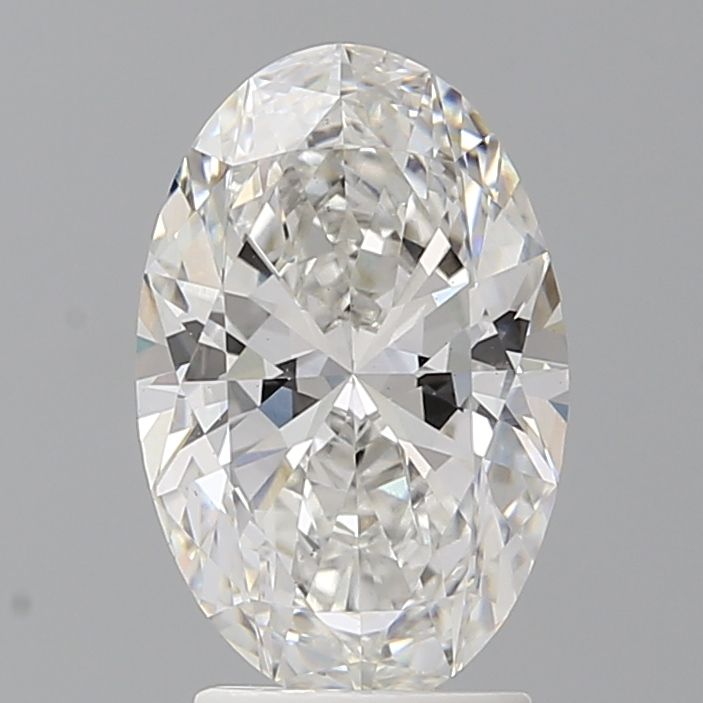 2.58 ct. oval Lab Grown Diamond front image
