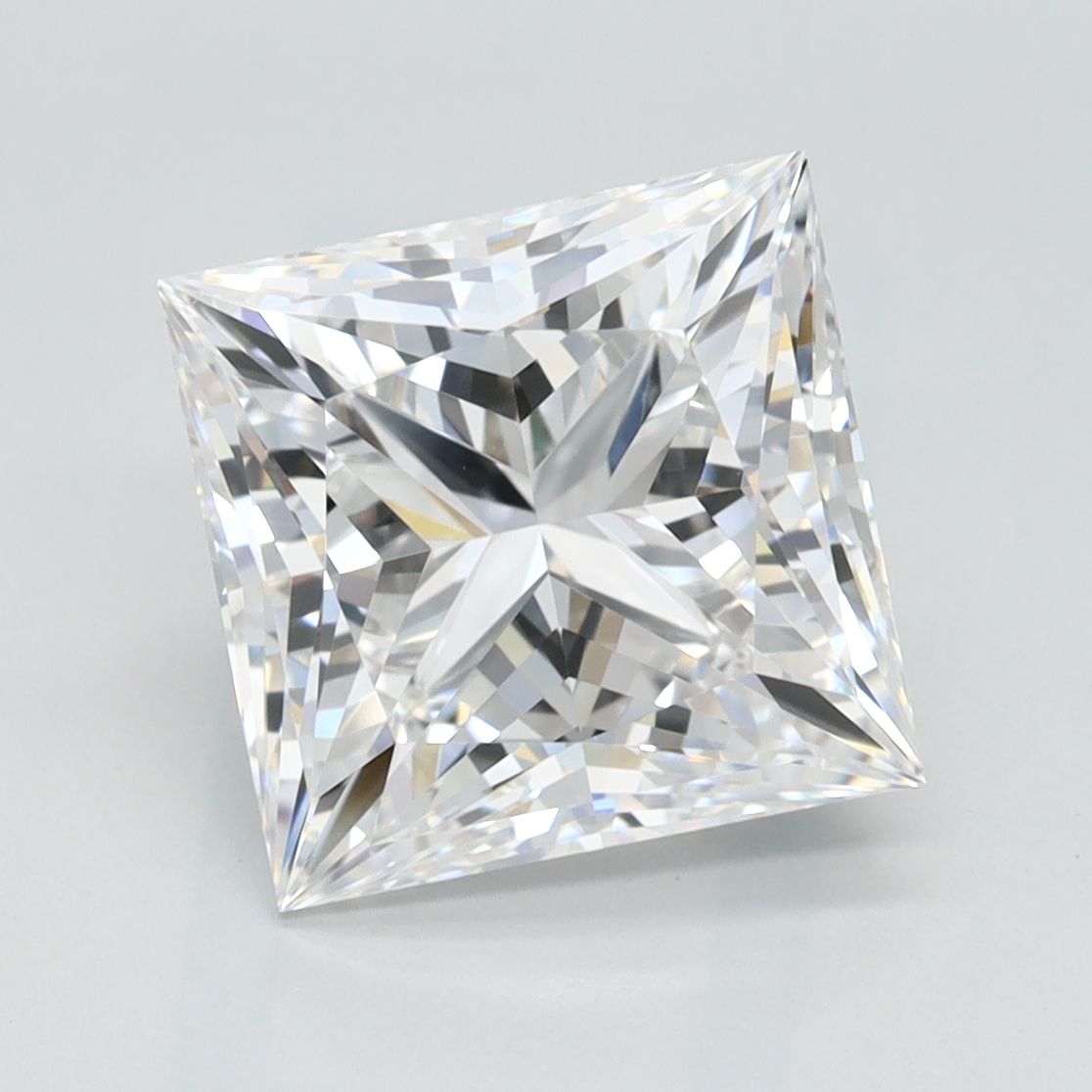 3.08 ct. princess Lab Grown Diamond front image
