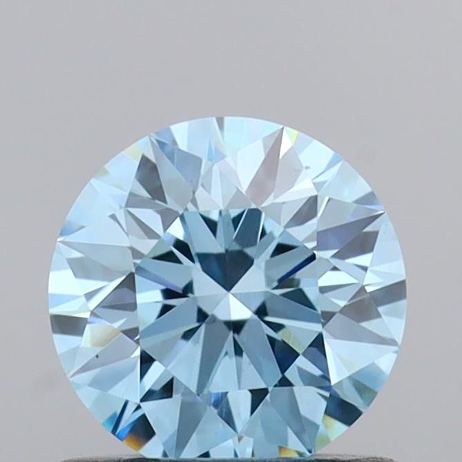 0.71 CT Fancy Vivid Blue ROUND