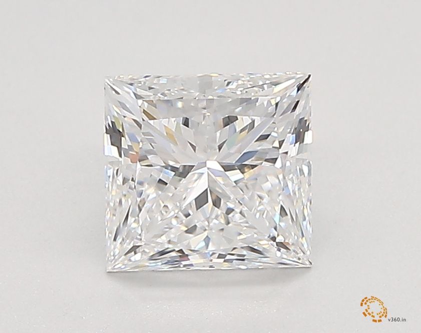 1.18 ct. princess Lab Grown Diamond front image