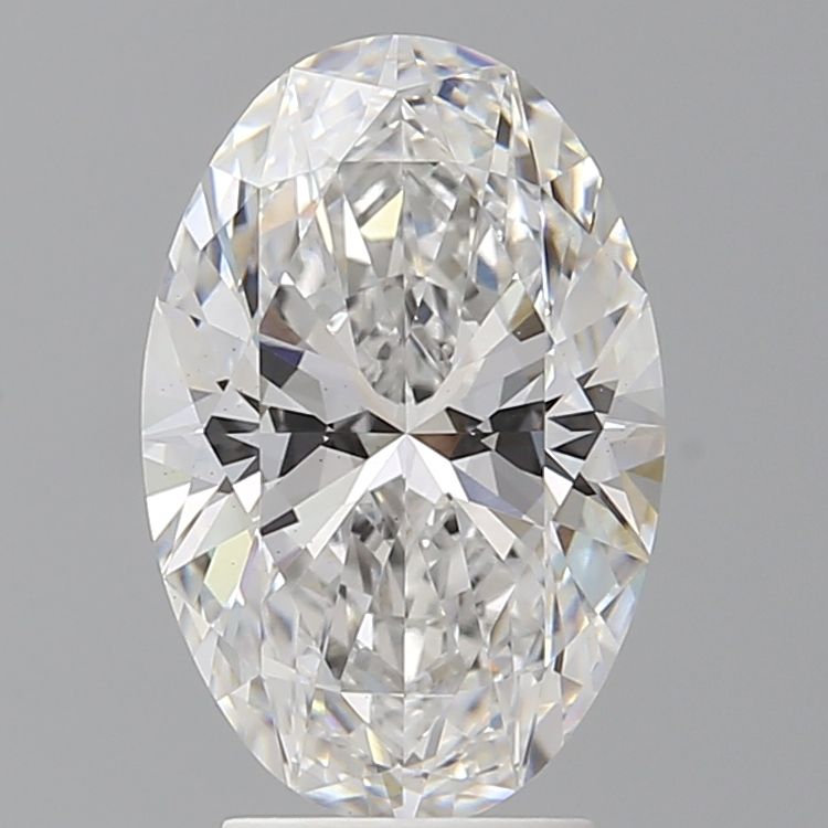 3.54 ct. oval Lab Grown Diamond front image